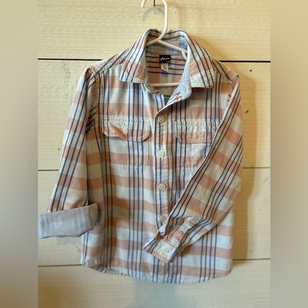 Tea Collection Boys button down shirt